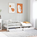 Daybed With Drawers Without Mattress Single Solid Wood