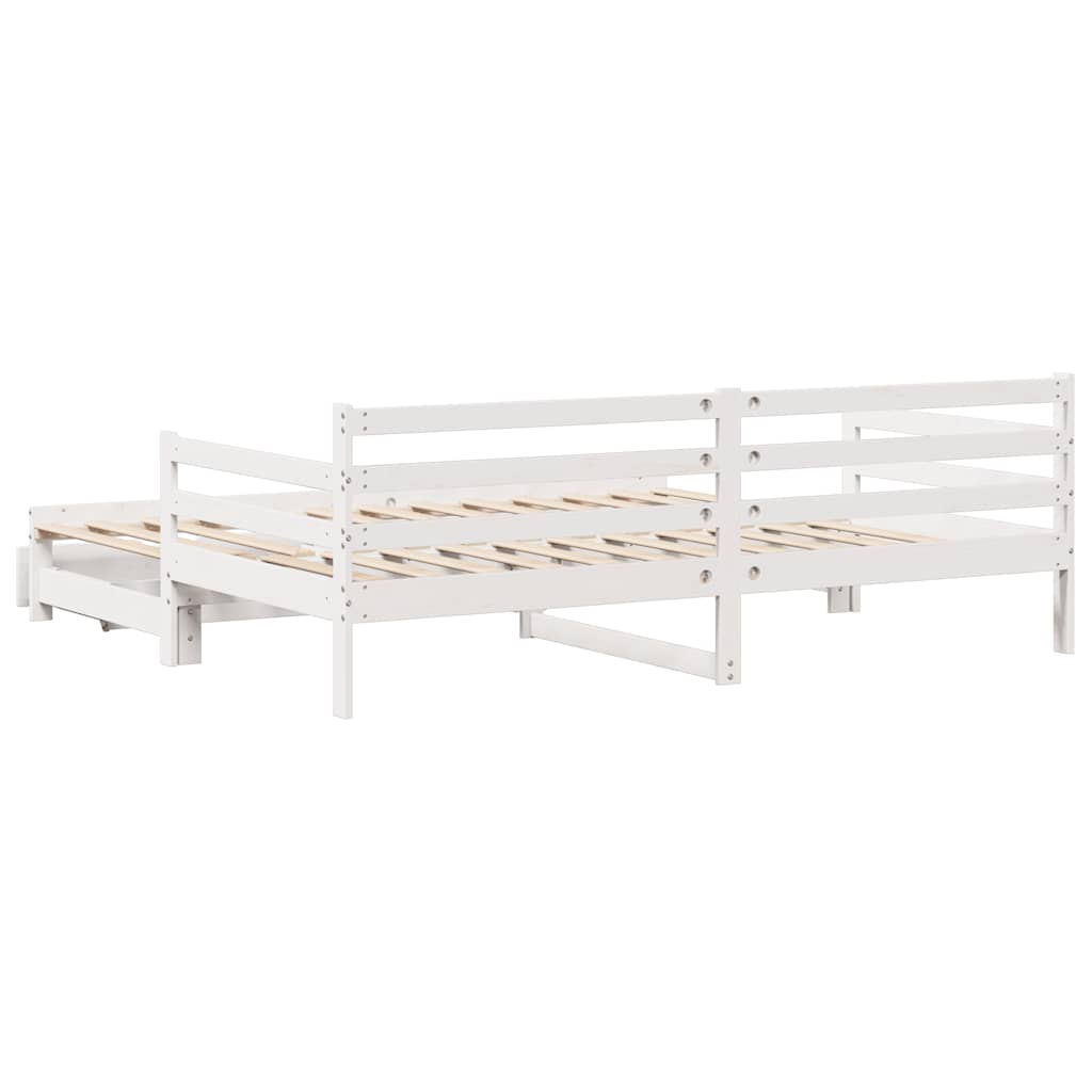 Daybed With Trundle And Drawers Without Mattress
