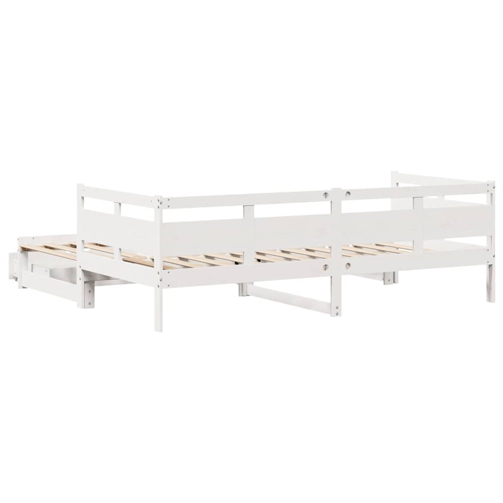 Daybed With Trundle And Drawers Without Mattress