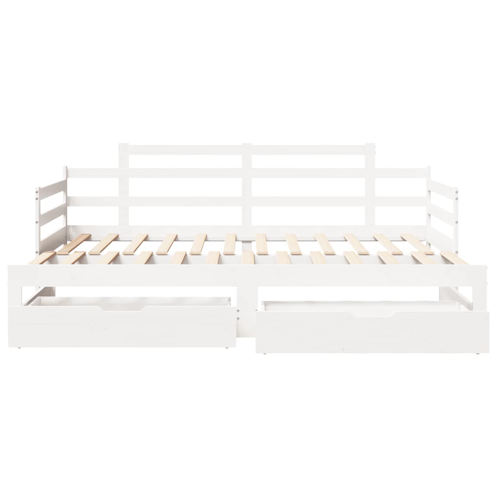 Daybed With Trundle And Drawers Without Mattress