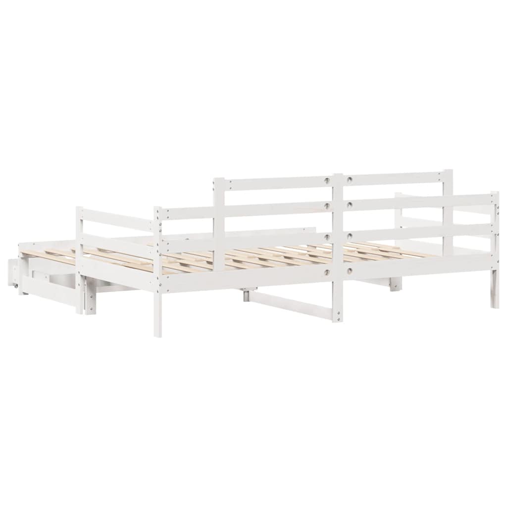 Daybed With Trundle And Drawers Without Mattress