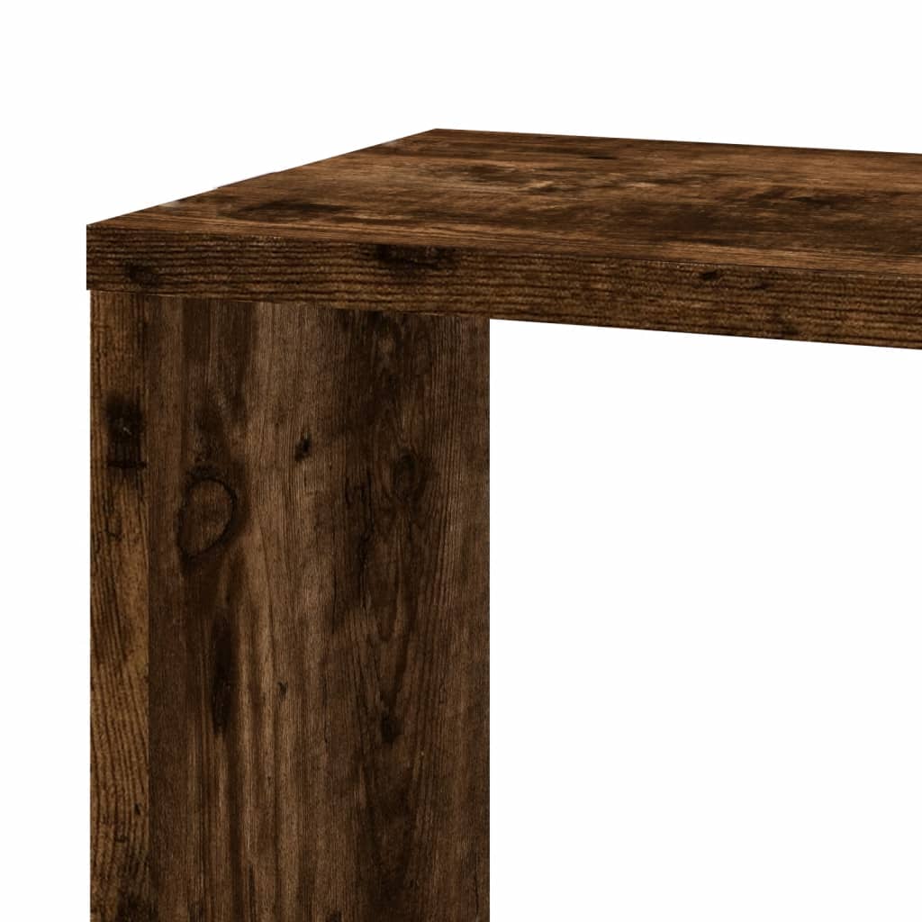 Wall Corner Shelf 45X45X147 Cm Engineered Wood