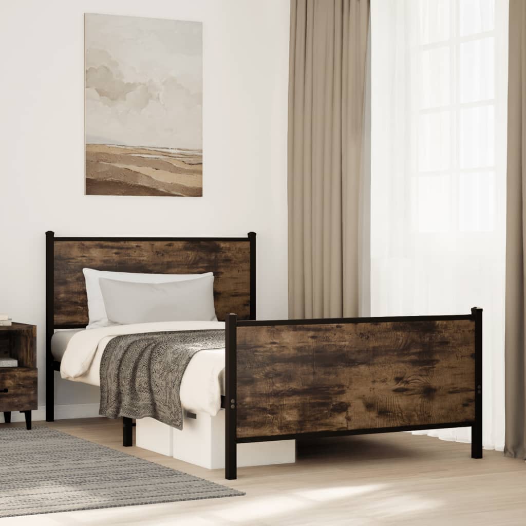 Metal Bed Frame Without Mattress