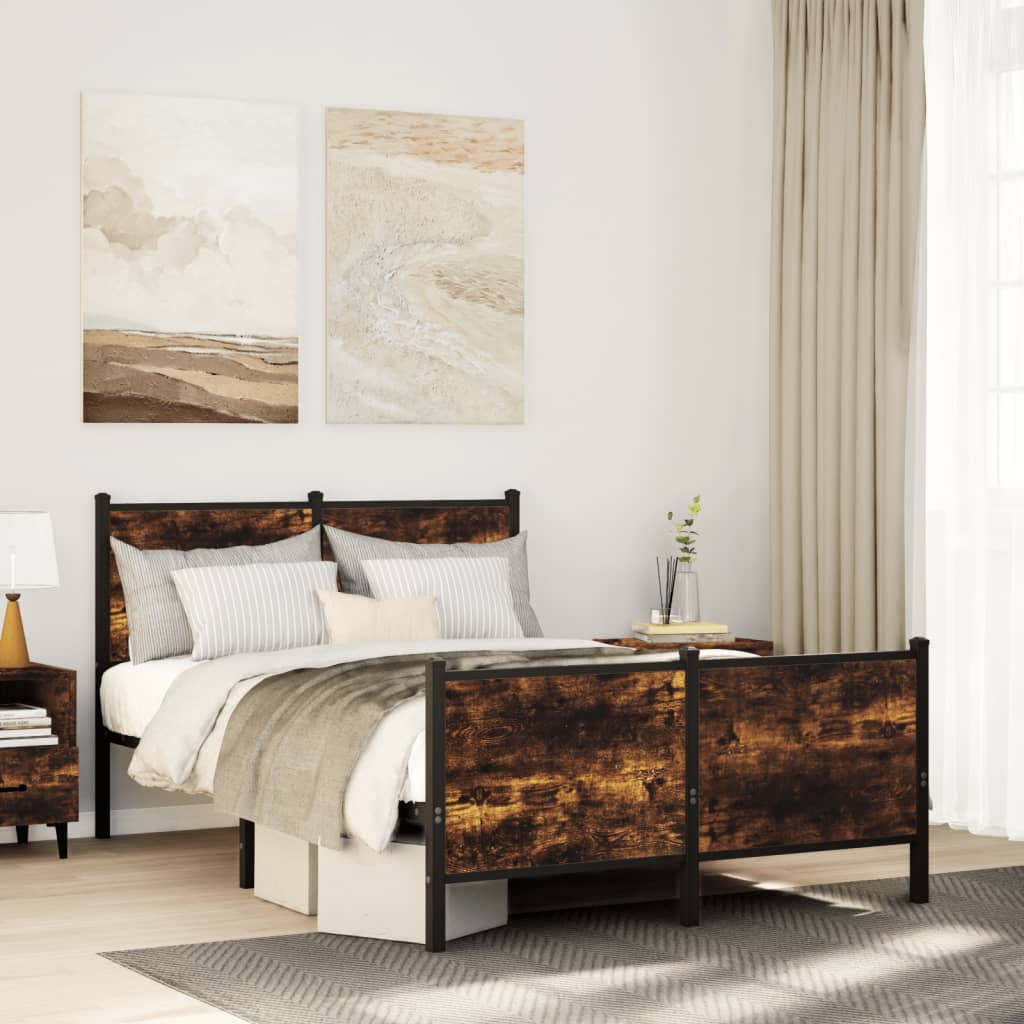 Metal Bed Frame Without Mattress
