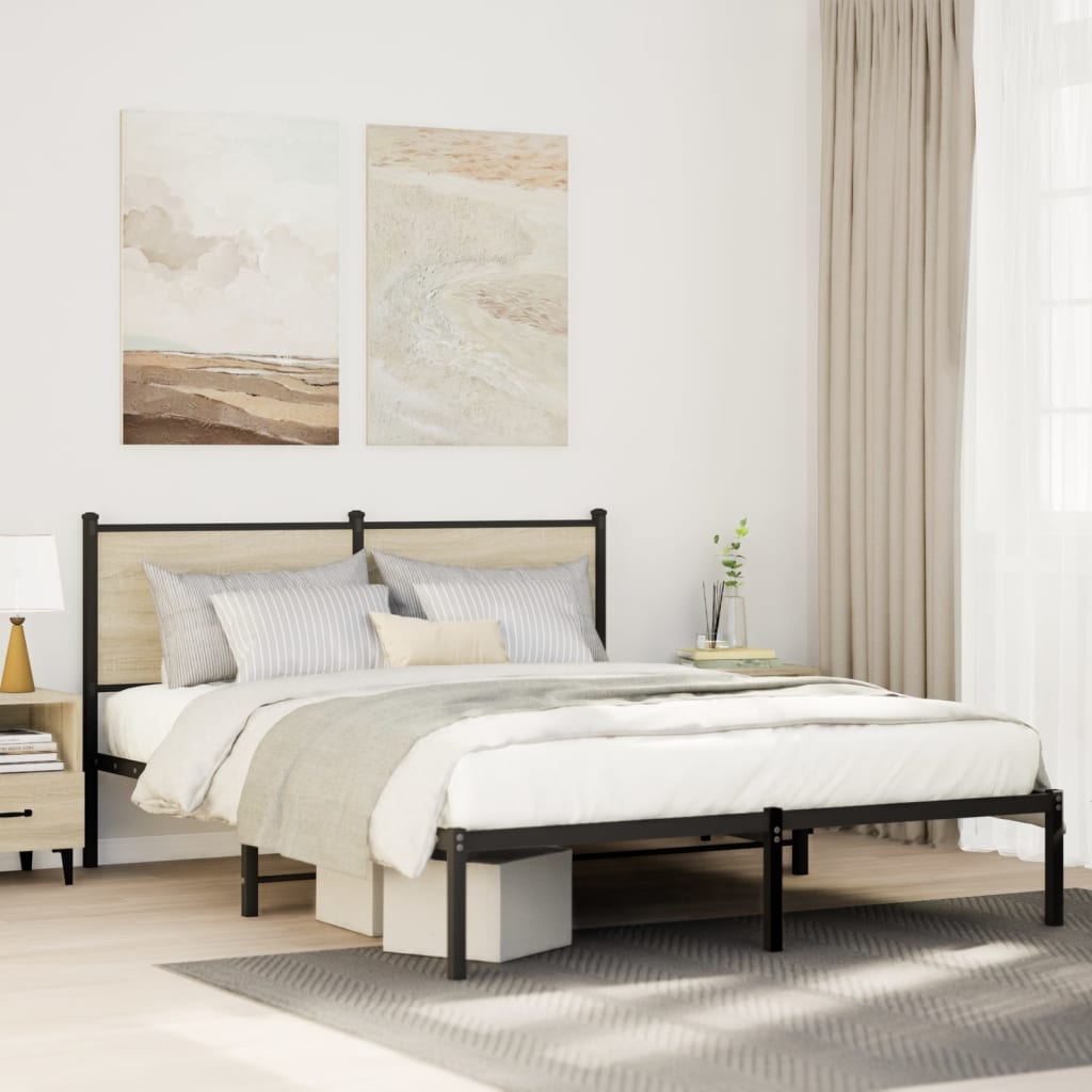 Metal Bed Frame Without Mattress