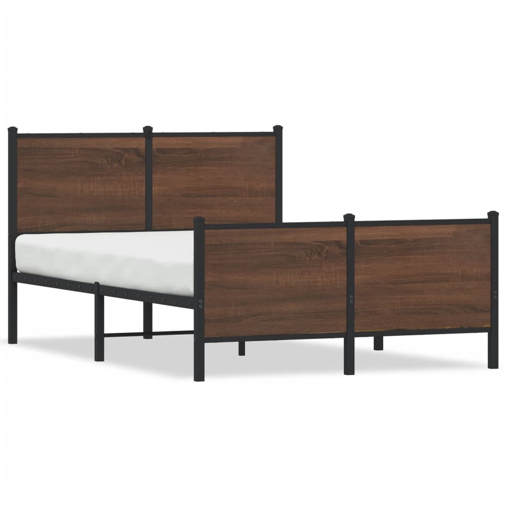 Metal Bed Frame Without Mattress