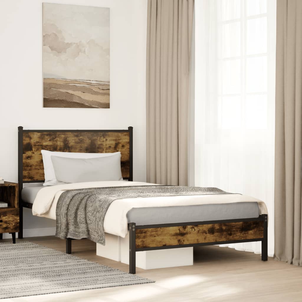 Metal Bed Frame Without Mattress