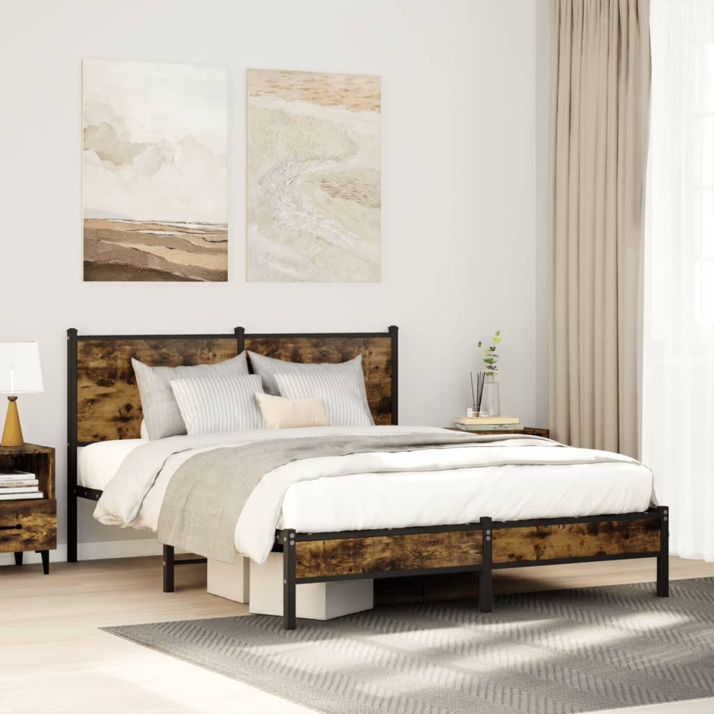 Metal Bed Frame Without Mattress