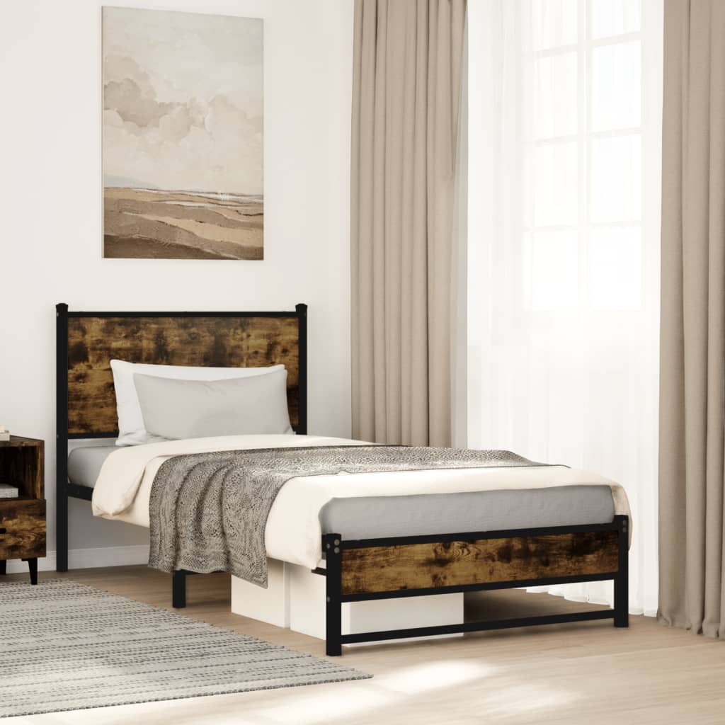 Metal Bed Frame Without Mattress