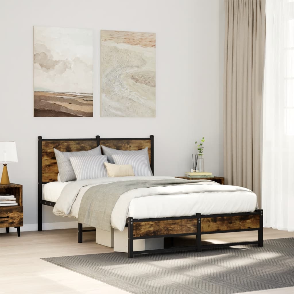 Metal Bed Frame Without Mattress