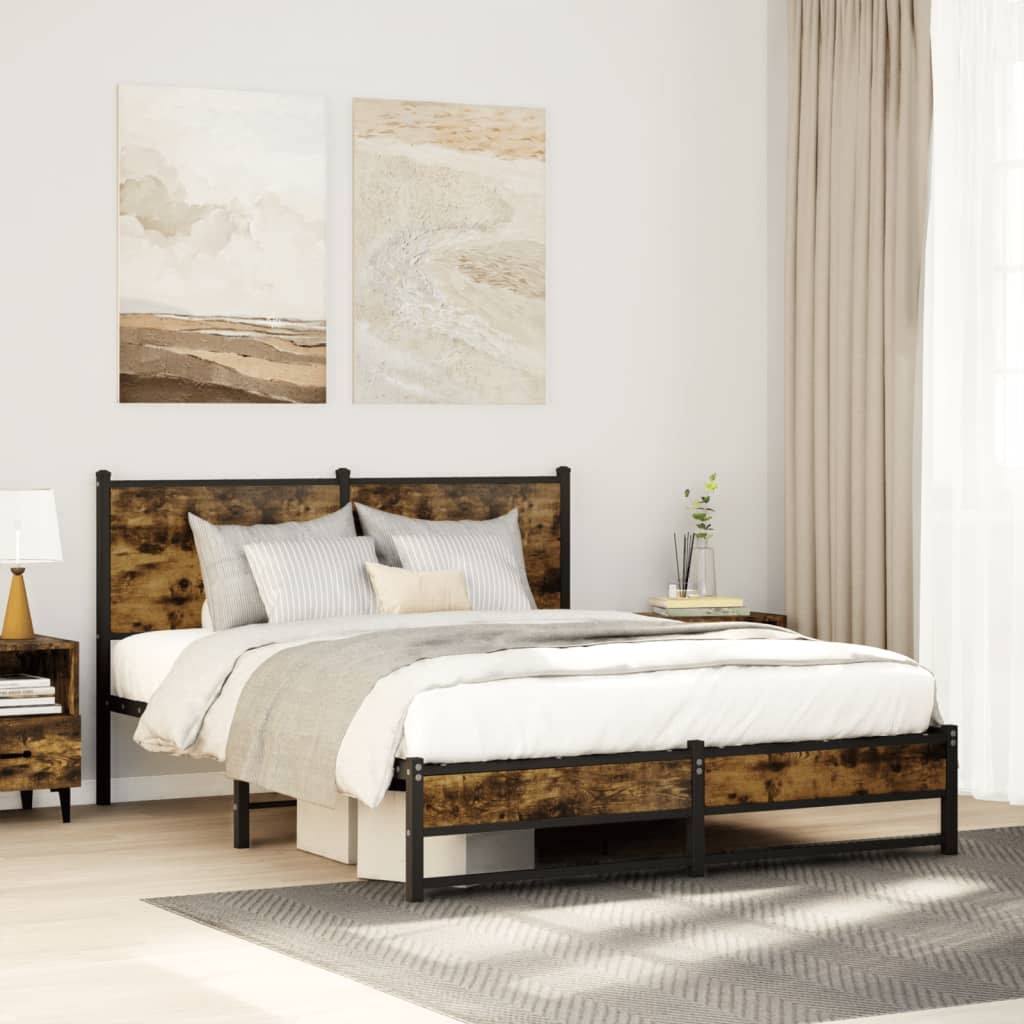 Metal Bed Frame Without Mattress