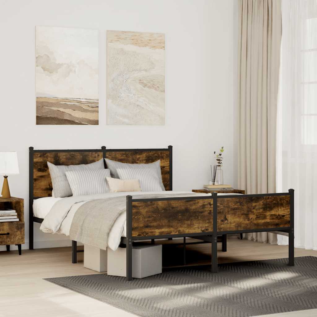 Metal Bed Frame Without Mattress