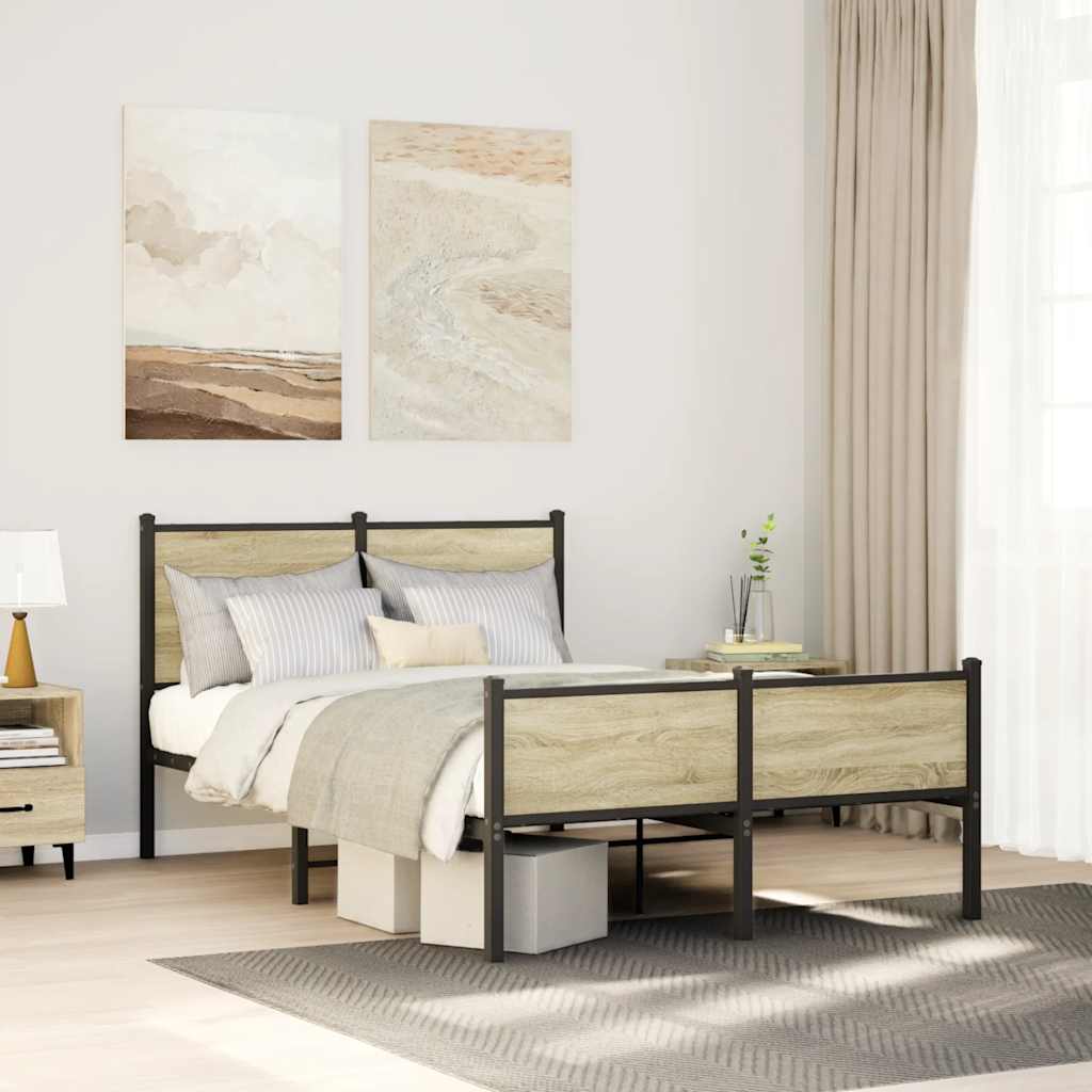Metal Bed Frame Without Mattress