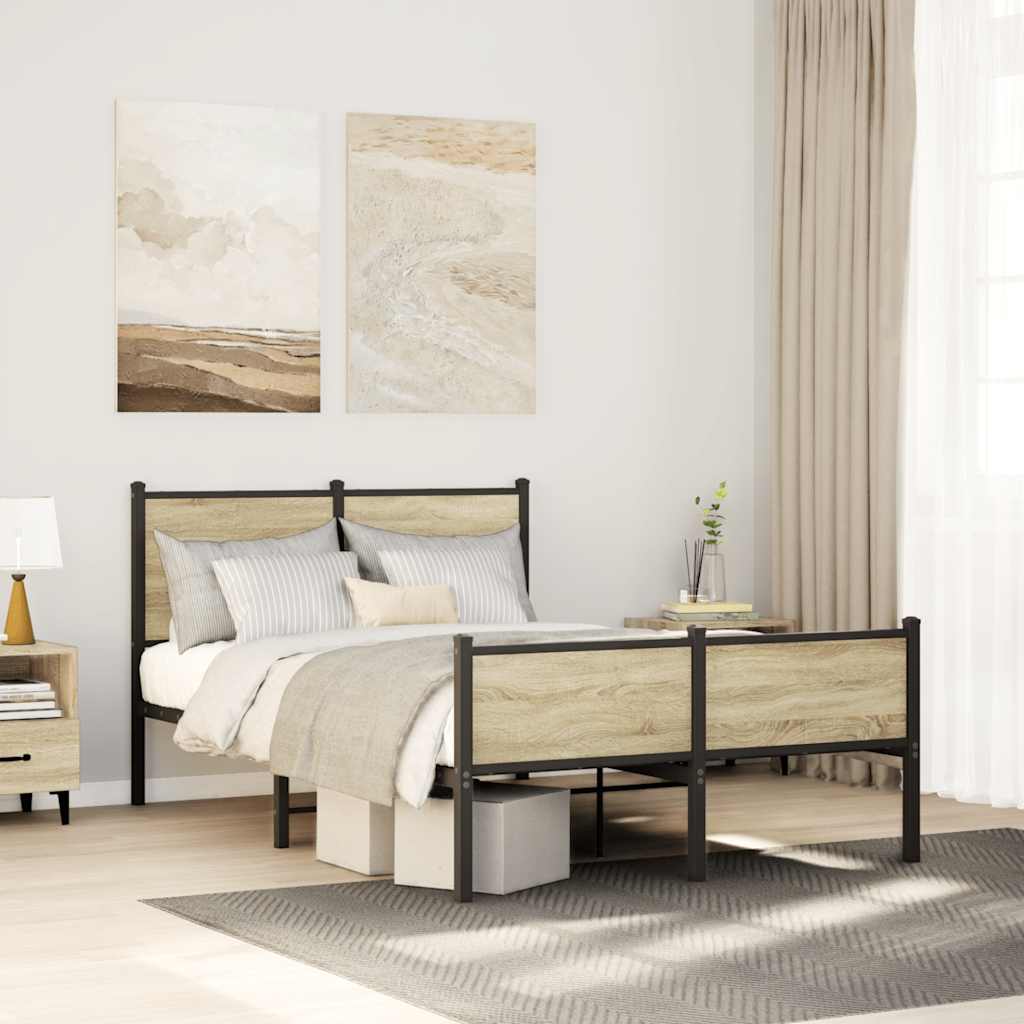 Metal Bed Frame Without Mattress