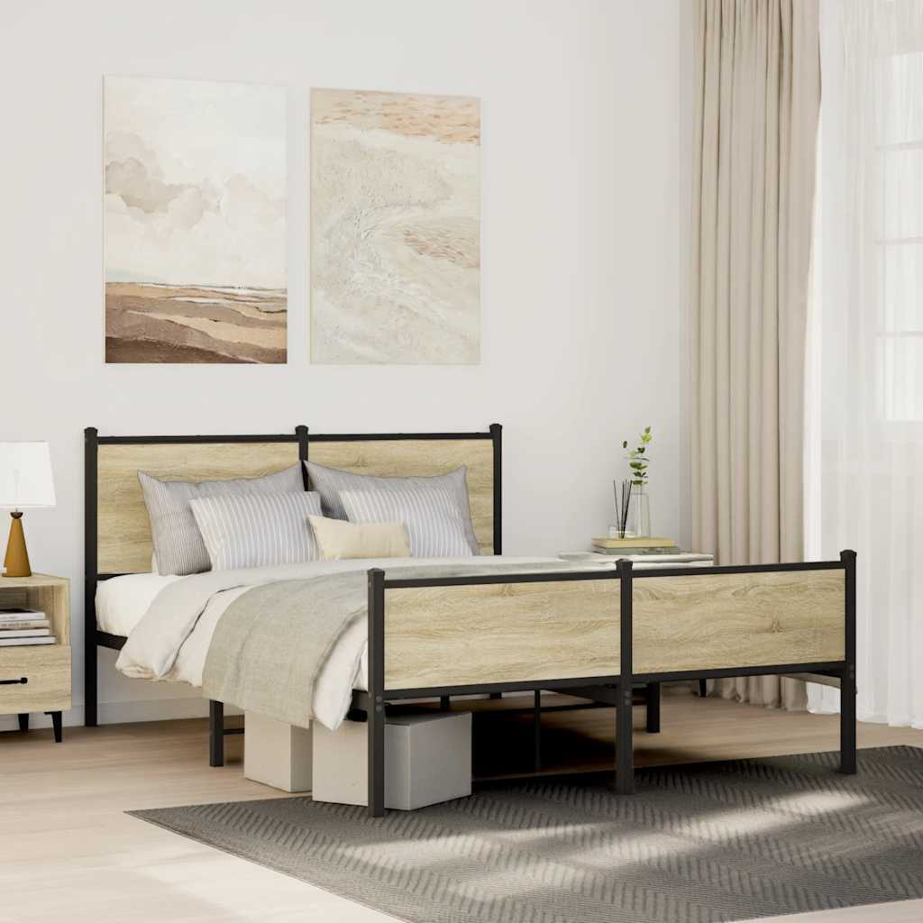 Metal Bed Frame Without Mattress