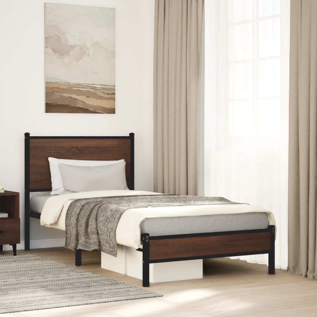 Metal Bed Frame Without Mattress