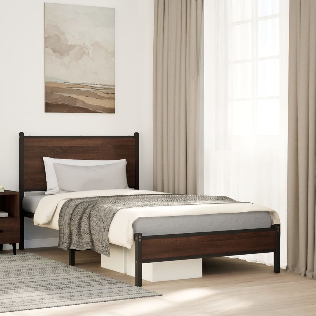 Metal Bed Frame Without Mattress