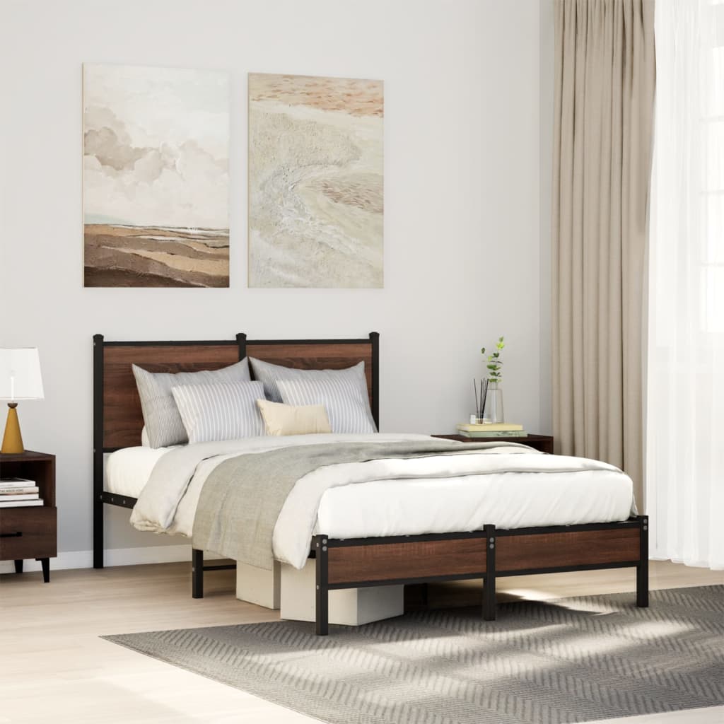 Metal Bed Frame Without Mattress