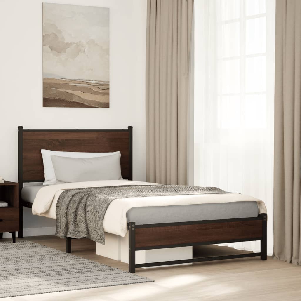 Metal Bed Frame Without Mattress