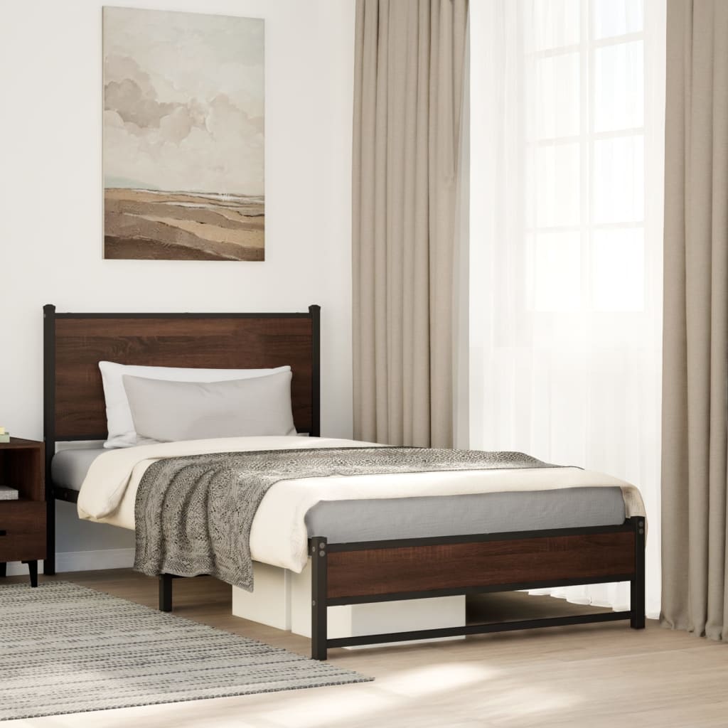 Metal Bed Frame Without Mattress