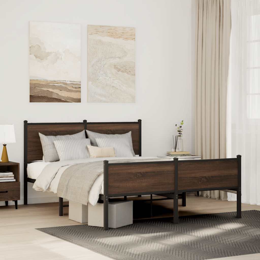 Metal Bed Frame Without Mattress