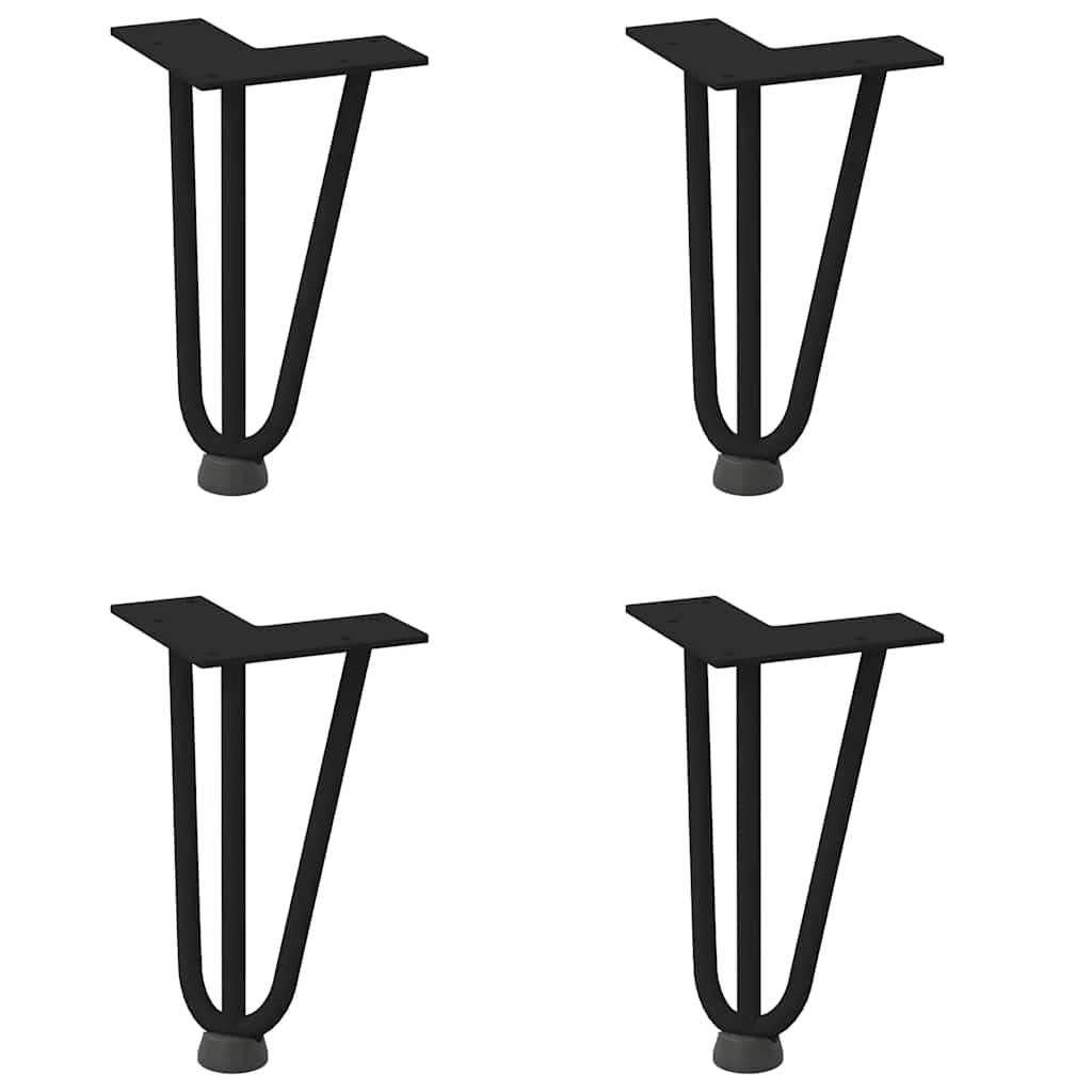 Hairpin Legs For Coffee Table 4 Pcs Solid Steel