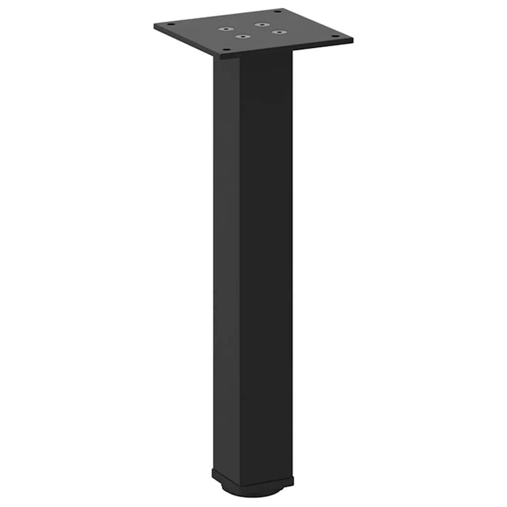 Table Legs Coffee 4 Pcs 42-44 Cm Steel White Black Anthracite Natural Adjustable