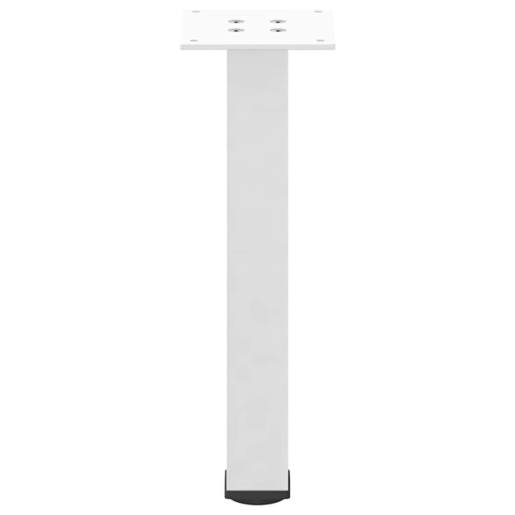 Table Legs Coffee 4 Pcs 42-44 Cm Steel white black anthracite natural Adjustable
