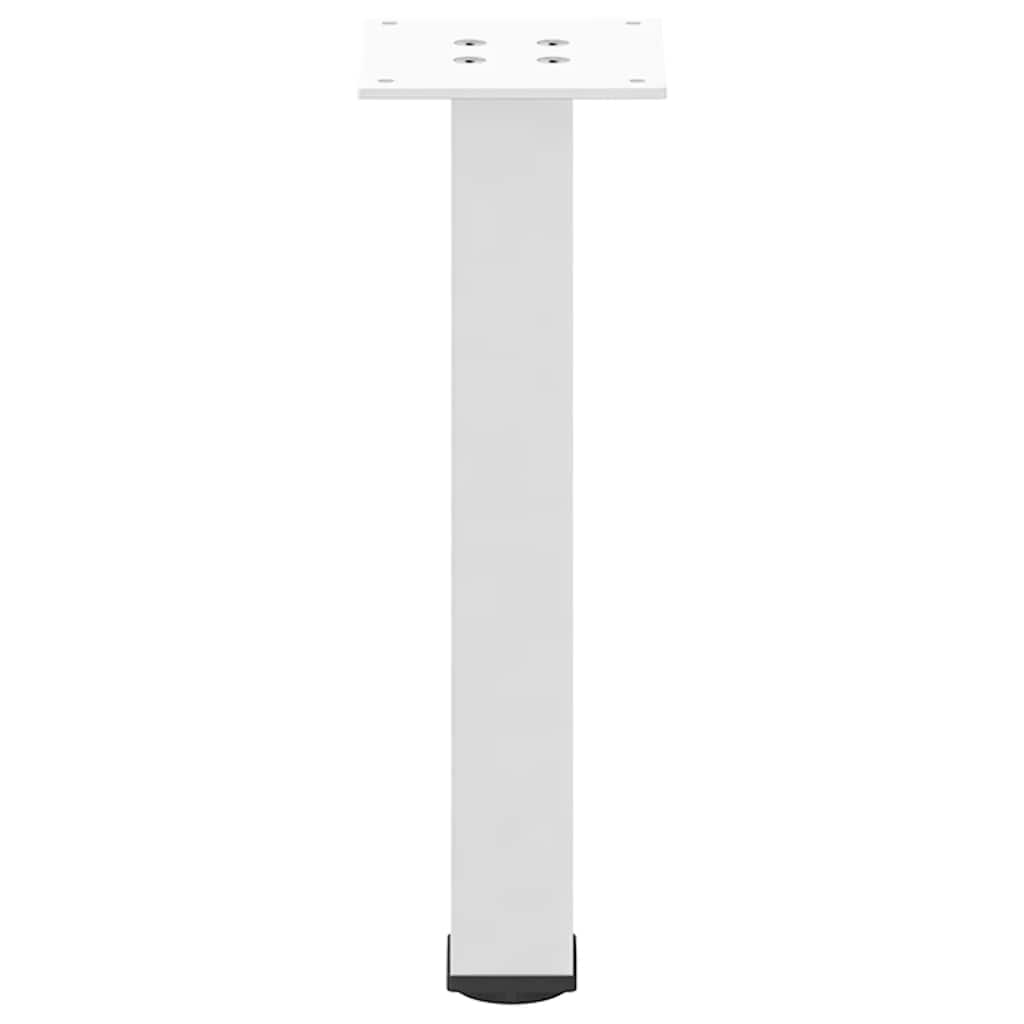 Table Legs Coffee 4 Pcs 42-44 Cm Steel white black anthracite natural Adjustable