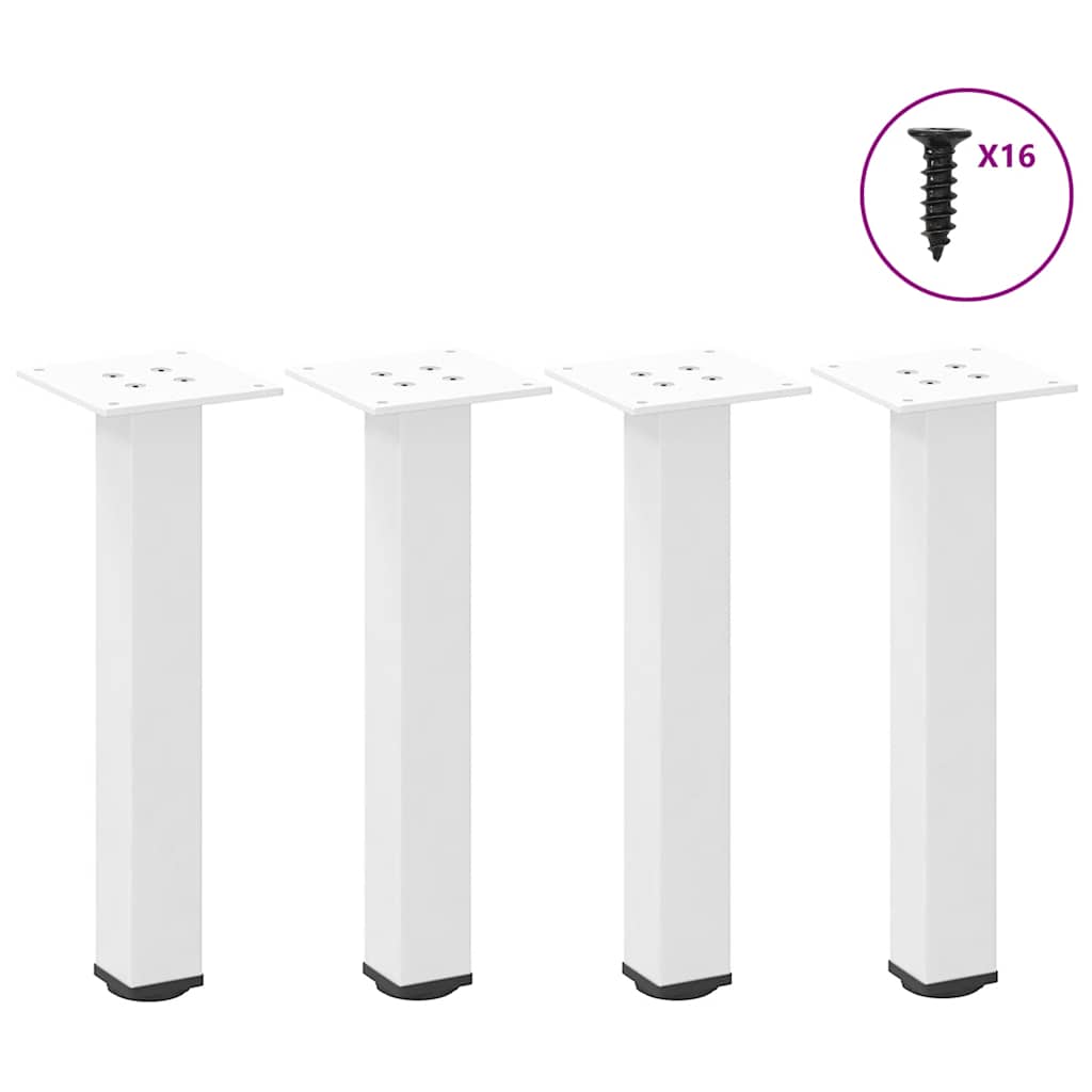 Coffee Table Legs 4 Pcs 42-44 Cm Steel