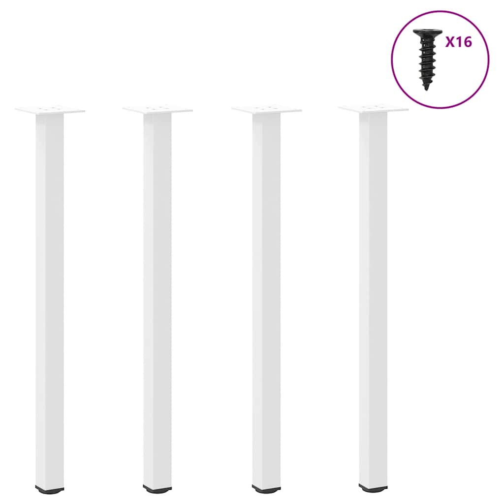 Coffee Table Legs 4 Pcs 42-44 Cm Steel