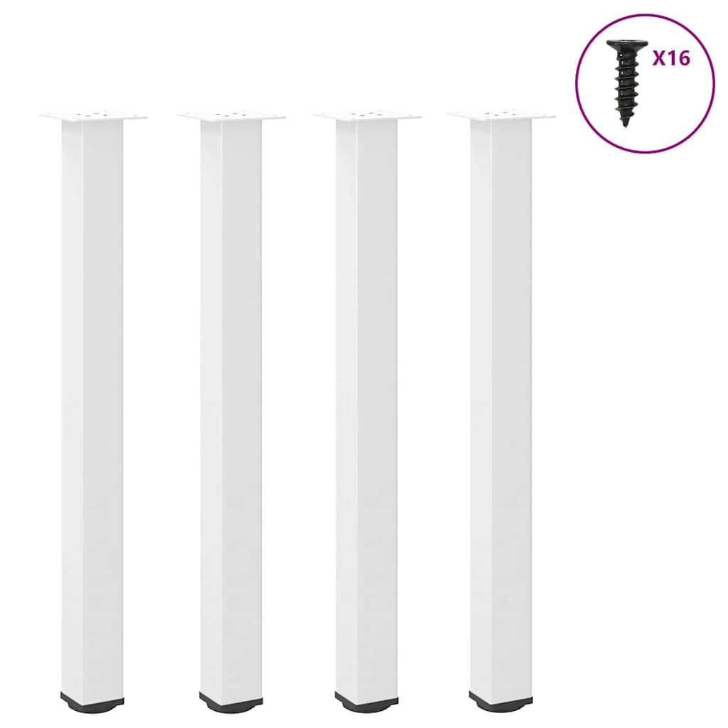 Coffee Table Legs 4 Pcs 42-44 Cm Steel