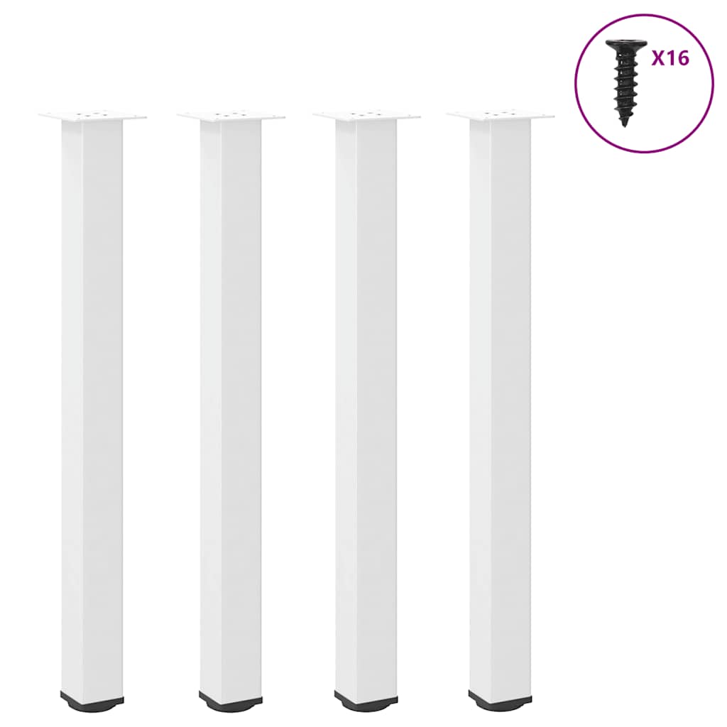Coffee Table Legs 4 Pcs 42-44 Cm Steel