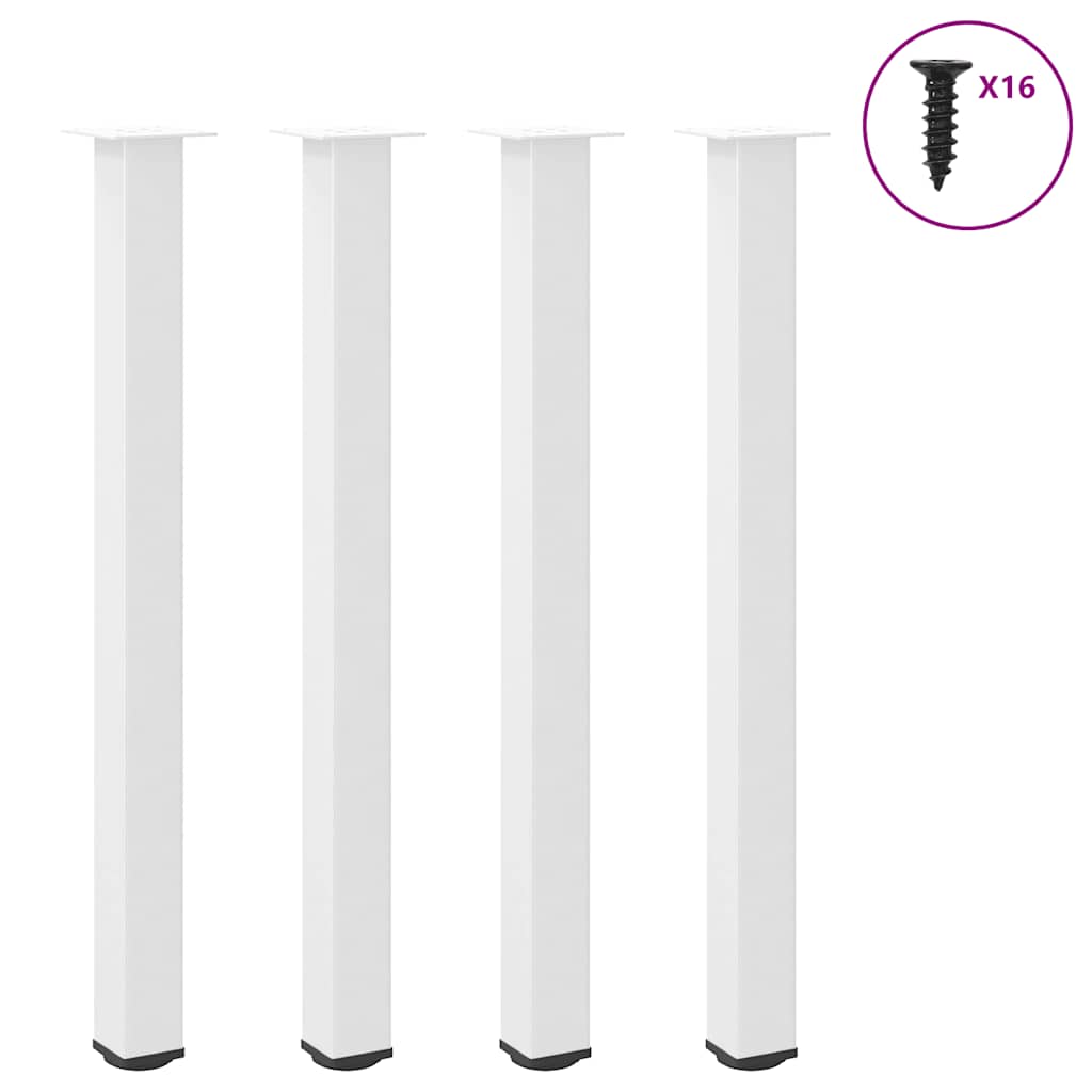 Coffee Table Legs 4 Pcs 42-44 Cm Steel