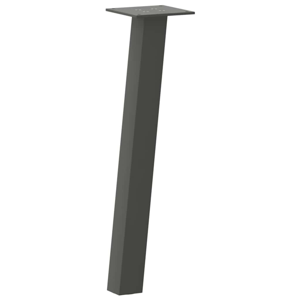 Table Legs Coffee 4 Pcs 42 Cm Steel anthracite white black natural 30 cm (40 mm)