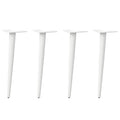 Coffee Table Legs Conical Shape 4 Pcs Steel