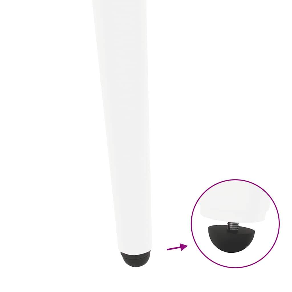 Coffee Table Legs Conical Shape 4 Pcs Steel