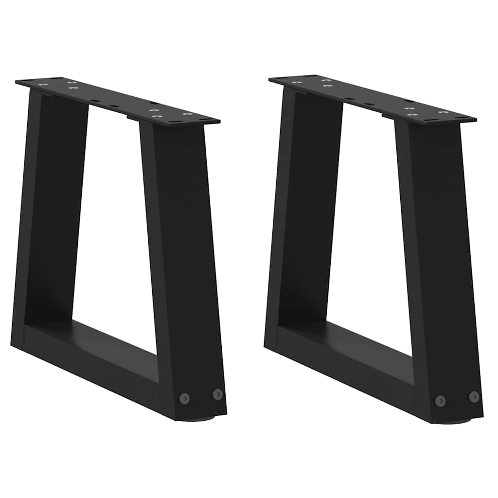 Table Legs Coffee V-Shape 2 Pcs Steel Black Natural Anthracite White Adjustable