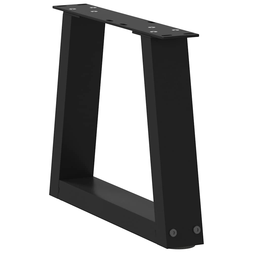 Table Legs Coffee V-Shape 2 Pcs Steel Black Natural Anthracite White Adjustable