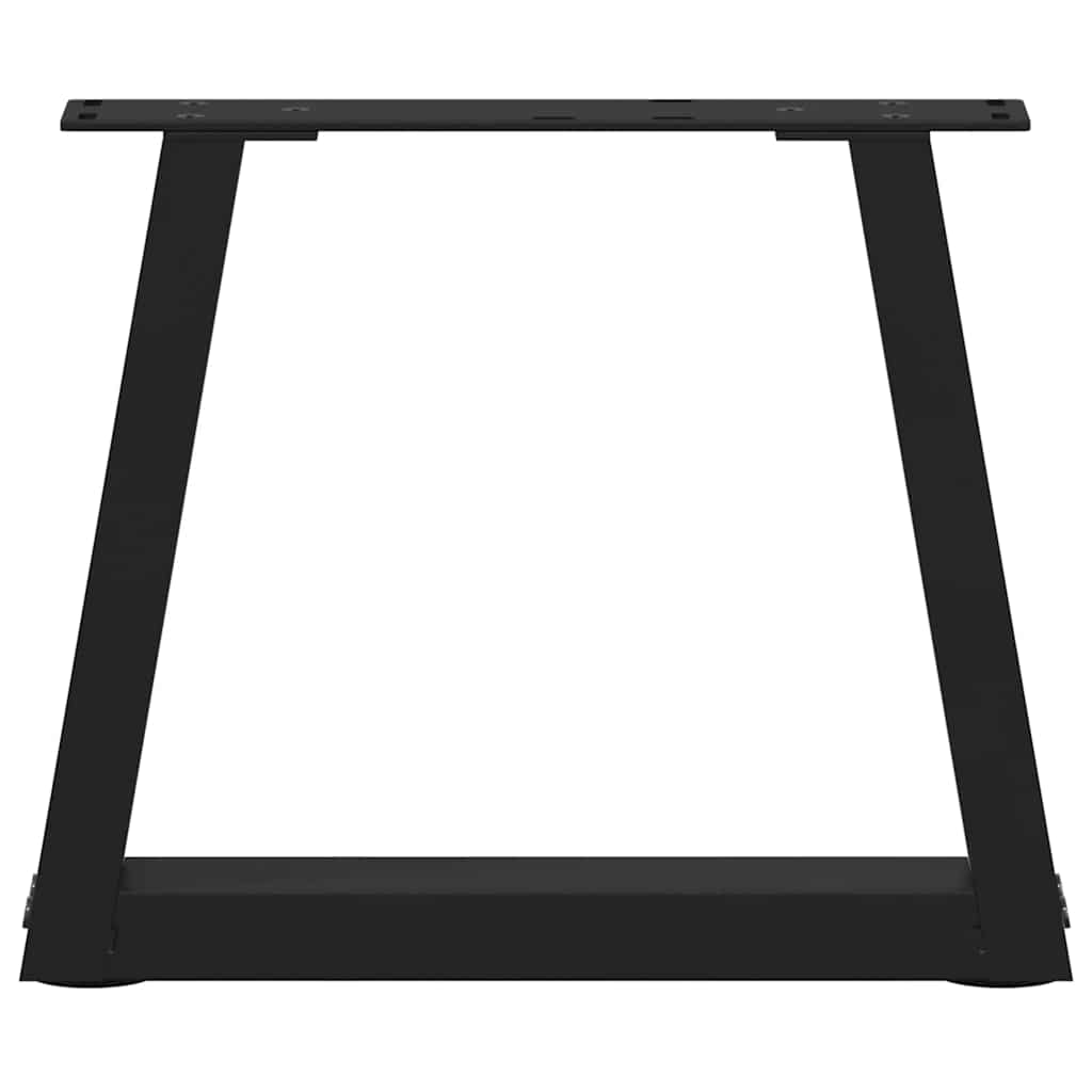 Coffee Table Legs V-Shape 2 Pcs Steel