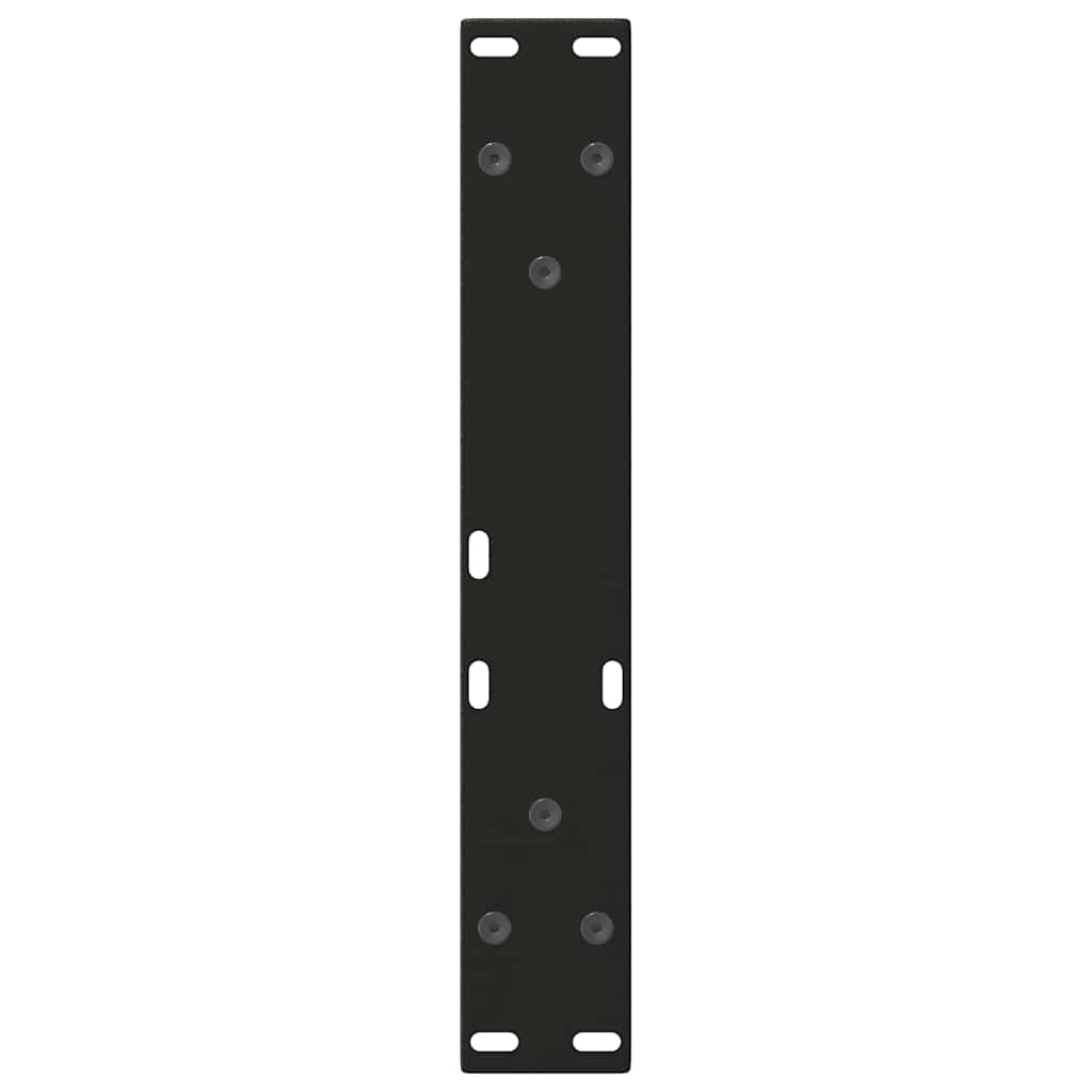 Coffee Table Legs V-Shape 2 Pcs Steel