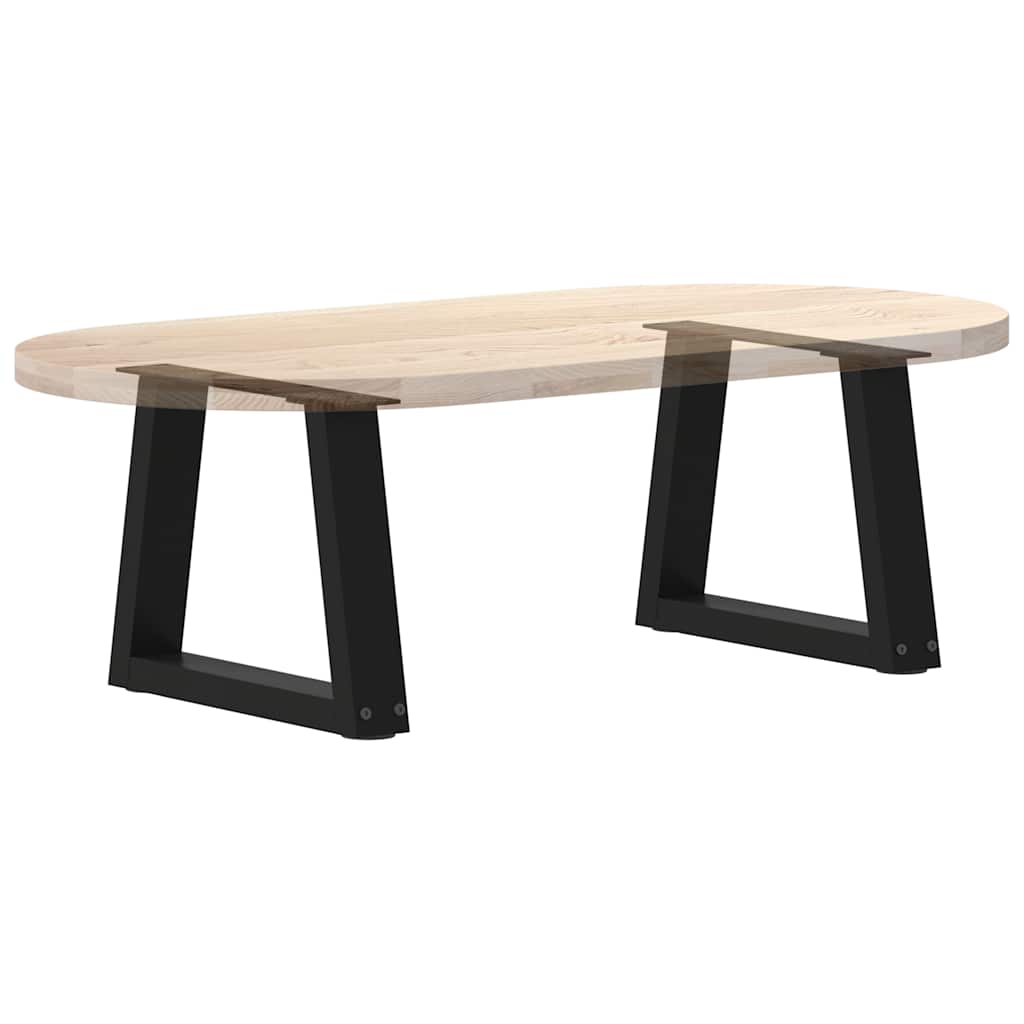 Coffee Table Legs V-Shape 2 Pcs Steel