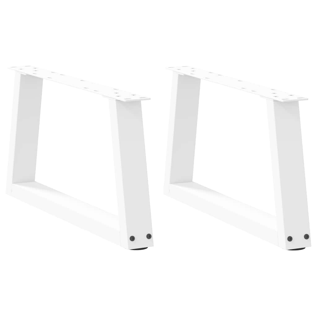 Coffee Table Legs V-Shape 2 Pcs Steel