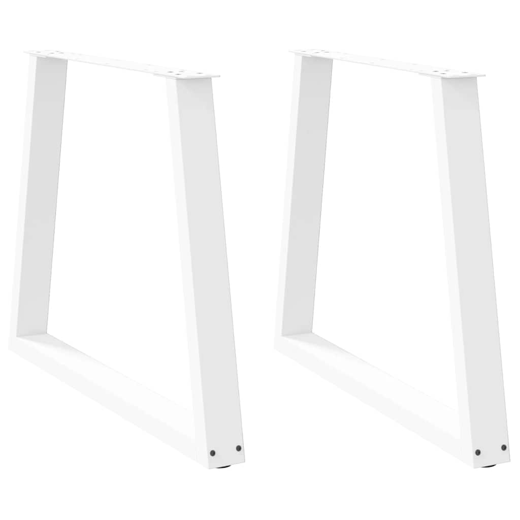 Coffee Table Legs V-Shape 2 Pcs Steel