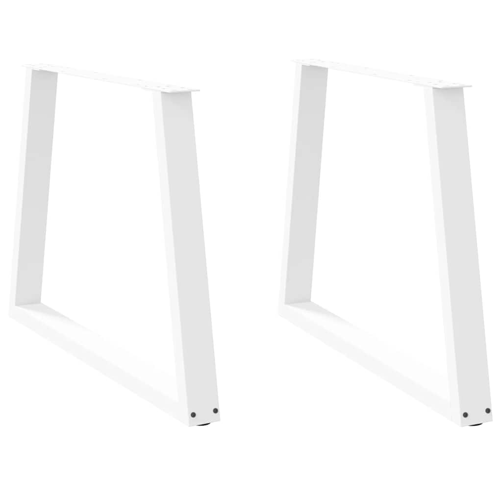 Coffee Table Legs V-Shape 2 Pcs Steel