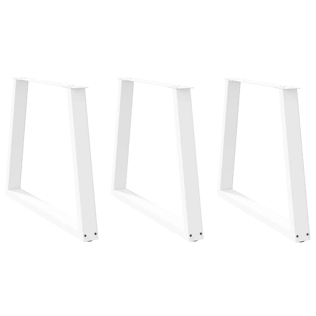 Coffee Table Legs V-Shape 2 Pcs Steel