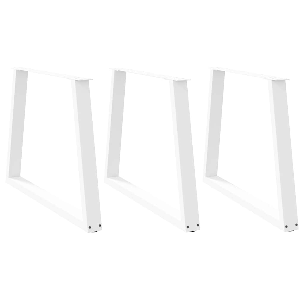 Coffee Table Legs V-Shape 2 Pcs Steel