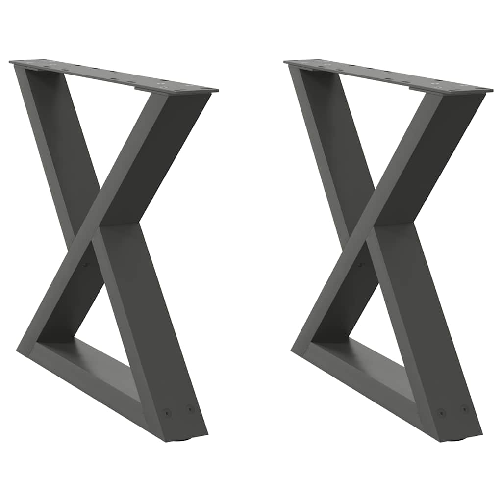 Coffee Table Legs 2 Pcs Steel