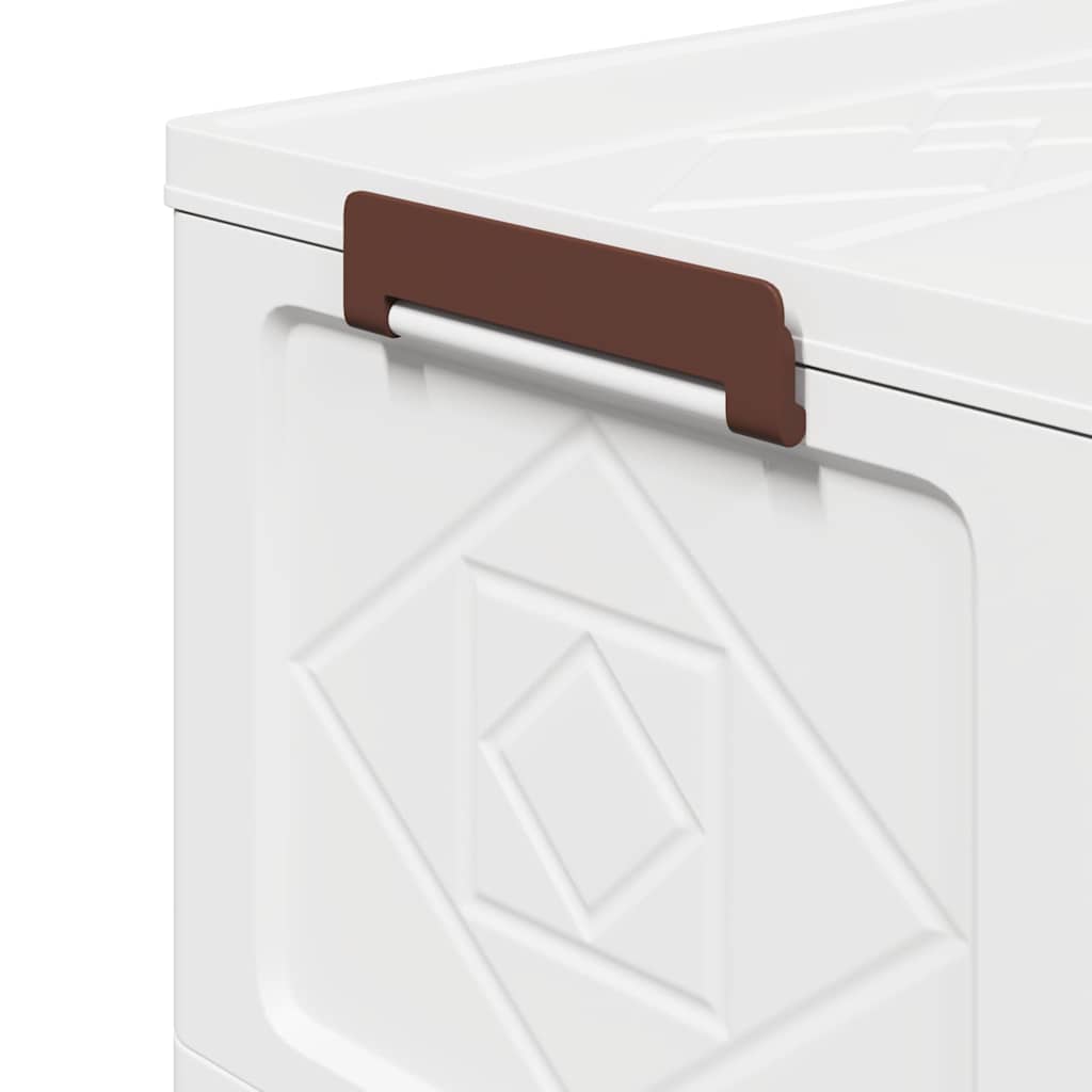 Stackable Storage Box With Wheels 3-Tier 28 L