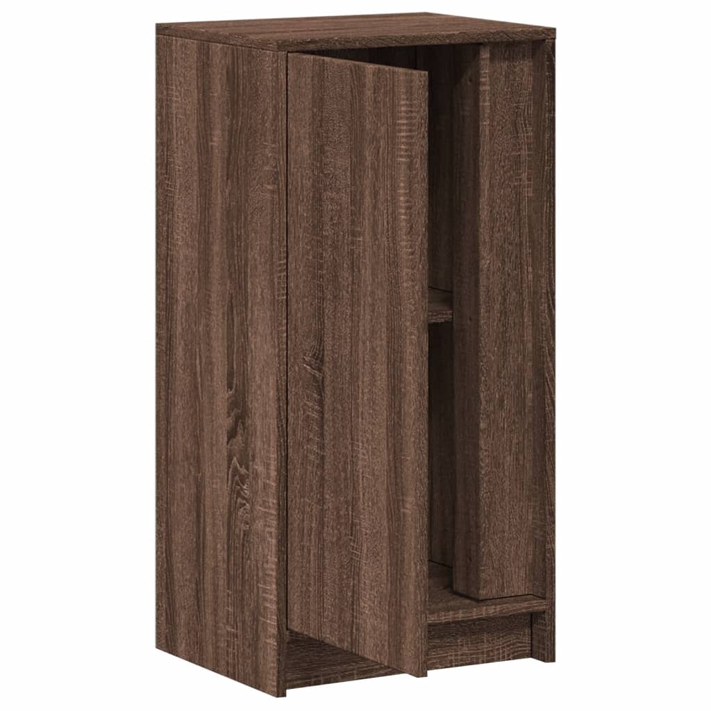Sideboard With Led 42.5X34X85 Cm Engineered Wood